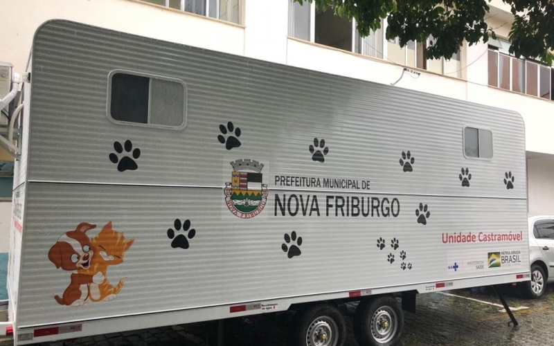 Prefeitura de Nova Friburgo adquire veículo castramóvel